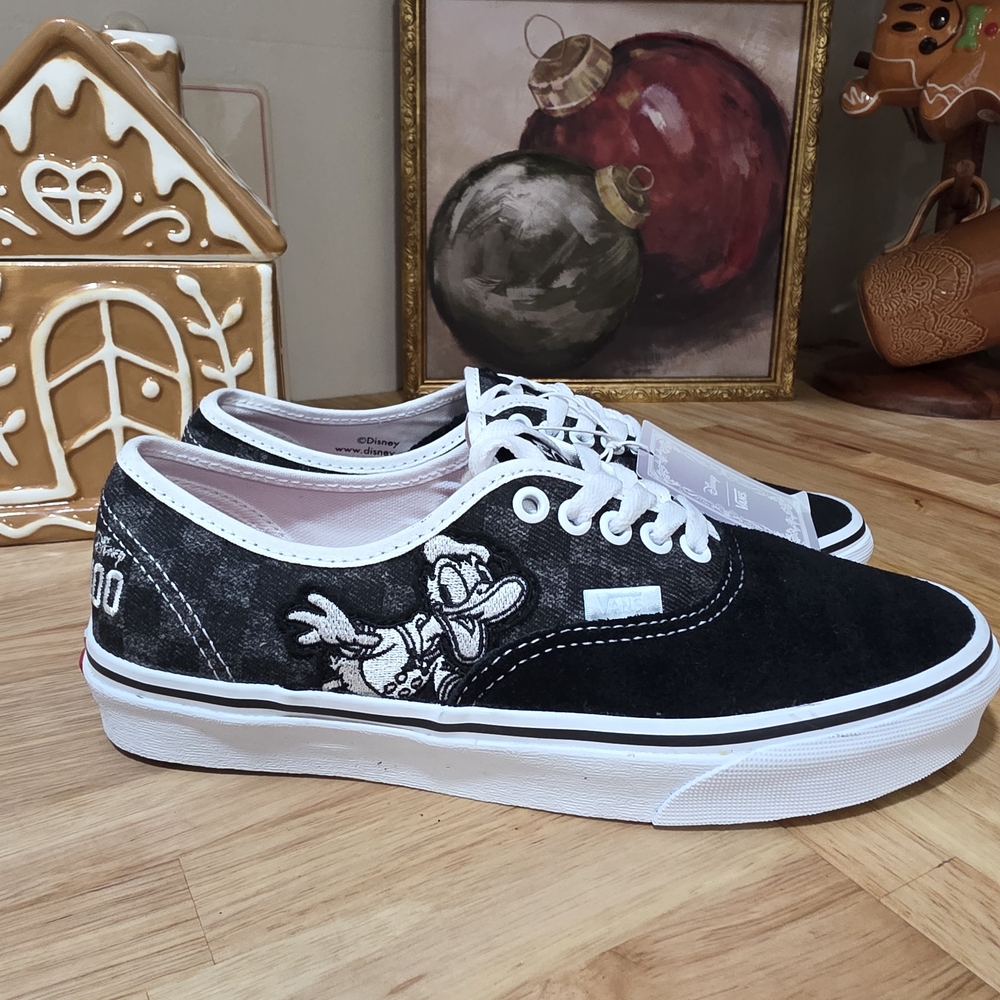 Disney Black and White Sneakers